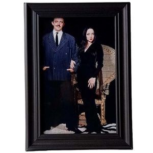 Art Addams Family Morticia Vintage Original Gothic Punk Rock Goth Emo Antique